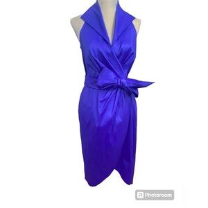 Tadashi Shoji Designer Wrap Dress Size 8